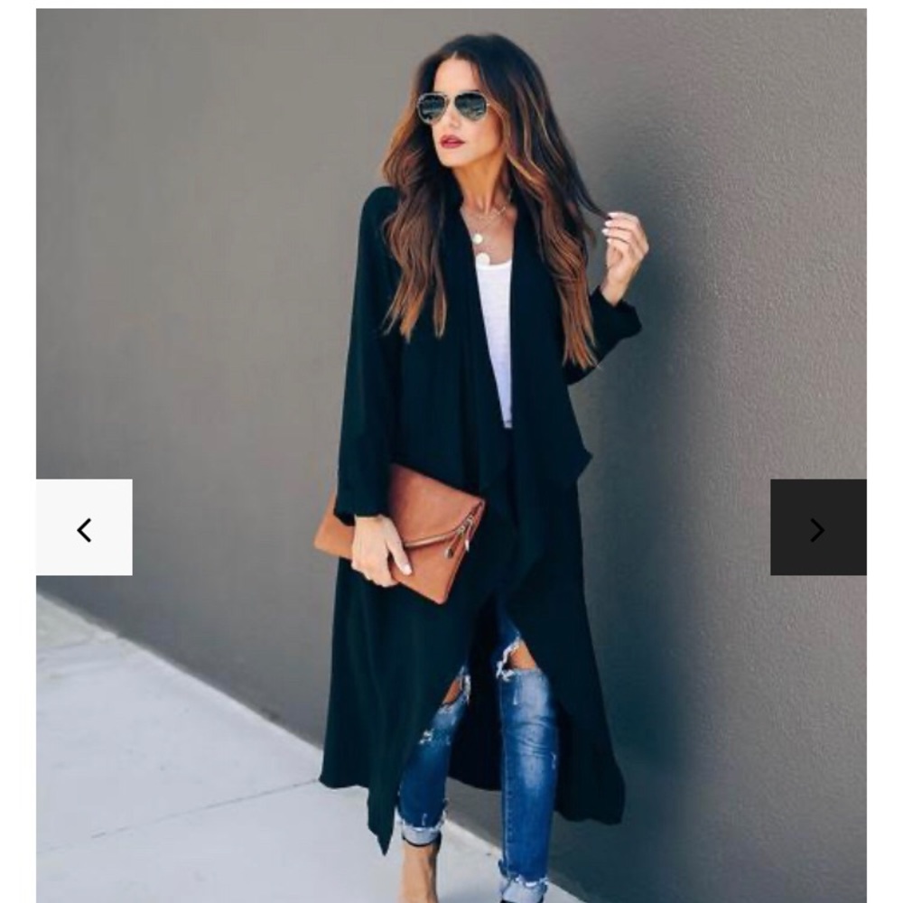 Vici Mean the Most Pocketed Drape Jacket